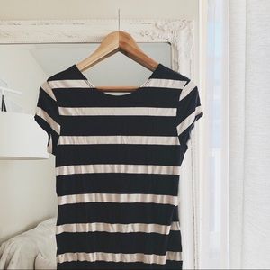 Billabong Striped T-Shirt Dress